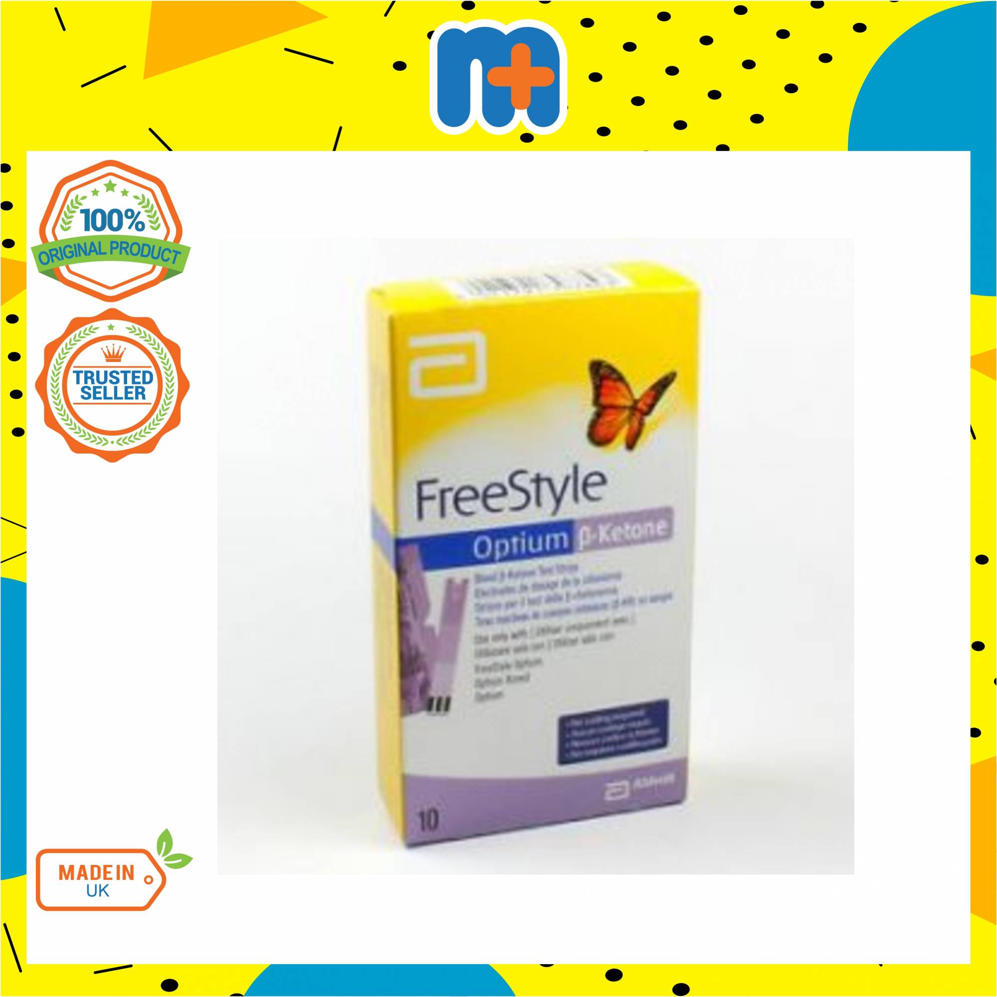 FREESTYLE OPTIUM NEO H KETONE TEST STRIP 10S